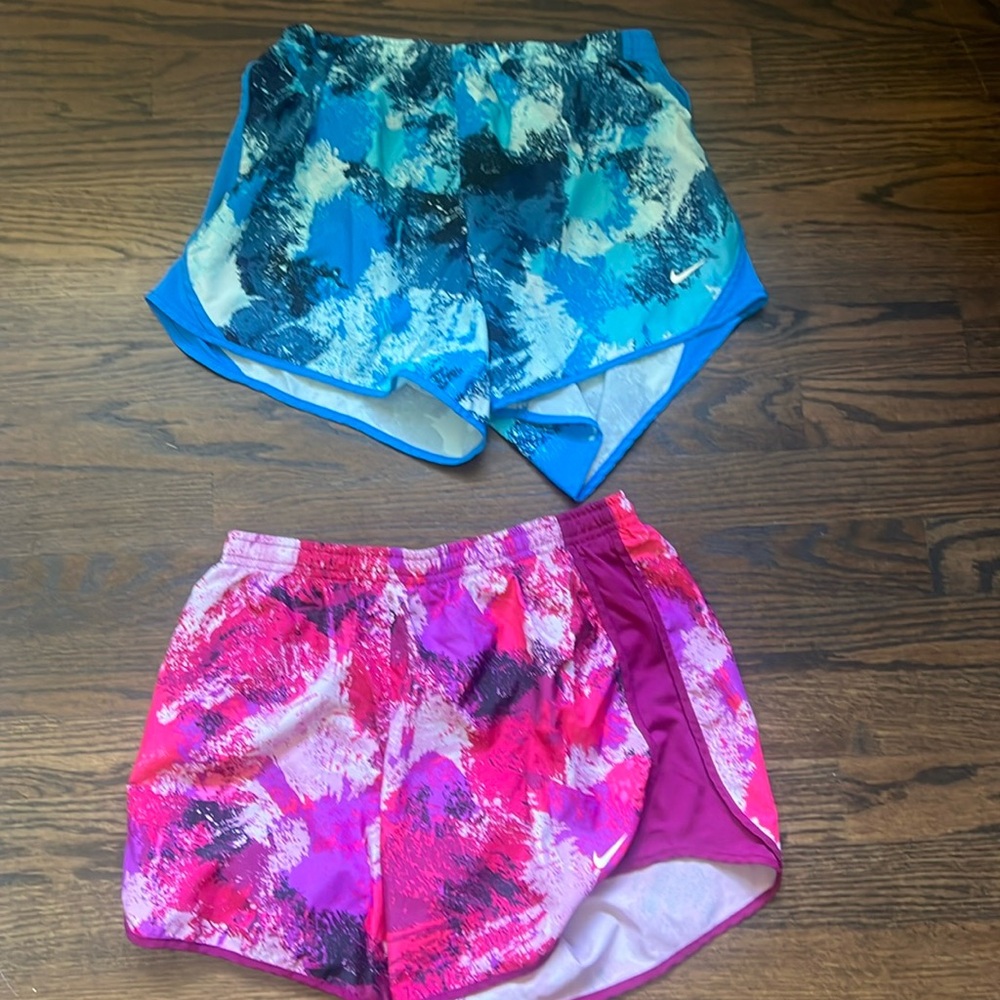 Nike kids paint splatter shorts. Great condition